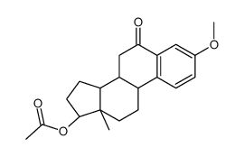 17-O-乙酰基-3-O-甲基-6-氧代17β-雌二醇图片