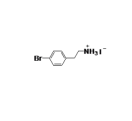 4-溴苯乙基碘化胺结构式