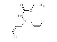 Carbazic acid,3,3-bis(3-chloroallyl)-, ethyl ester, (Z,Z)- (8CI)结构式