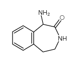 1-氨基-4,5-二氢-1H-苯并氮杂-2-酮结构式