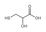 2-hydroxy-3-sulfanylpropanoic acid picture