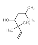 1,5-Heptadien-4-ol,3,3,6-trimethyl-结构式