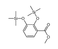 2,3-Bis(trimethylsiloxy)benzoic acid methyl ester Structure