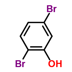 2,5-二溴苯酚结构式