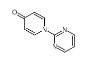 1-嘧啶-2-基-1H-吡啶-4-酮结构式