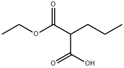 丙基丙二酸单乙酯结构式
