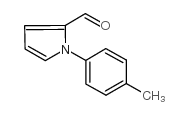 1-间-甲苯-1H-吡咯-2-甲醛结构式