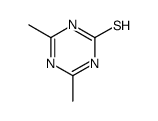 4,6-dimethyl-1H-[1,3,5]triazine-2-thione Structure