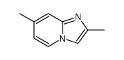 2,7-二甲基-咪唑并[1,2-a]吡啶结构式