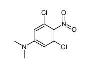 3,5-dichloro-N,N-dimethyl-4-nitroaniline Structure