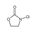 3-chloro-1,3-oxazolidin-2-one结构式