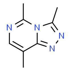1,2,4-Triazolo[4,3-c]pyrimidine,3,5,8-trimethyl-(9CI)结构式