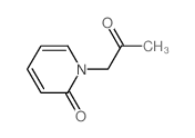2(1H)-Pyridinone,1-(2-oxopropyl)- Structure