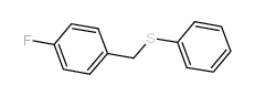 (4-氟苄基)(苯基)硫烷结构式