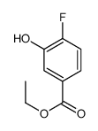 3-羟基-4-氟苯甲酸乙酯结构式