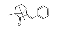 (2E)-2-benzylidene-4,7,7-trimethylbicyclo[2.2.1]heptan-3-one Structure