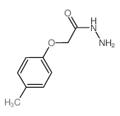 2-(4-Methylphenoxy)acetohydrazide Structure