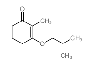 2-Cyclohexen-1-one,2-methyl-3-(2-methylpropoxy)-结构式