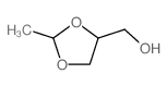 (2-methyl-1,3-dioxolan-4-yl)methanol结构式