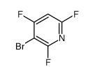 3-bromo-2,4,6-trifluoropyridine Structure
