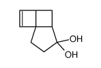 (9CI)-三环[4.3.0.01,4]壬-2-烯-7,7-二醇结构式