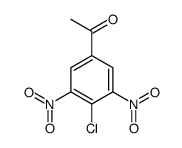 1-(4-chloro-3,5-dinitrophenyl)ethanone结构式