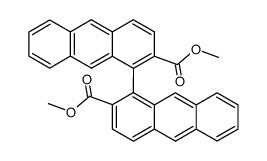dimethyl [1,1'-bianthracene]-2,2'-dicarboxylate结构式