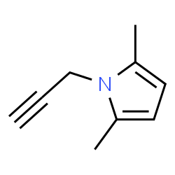 2,5-DIMETHYL-1-(PROP-2-YN-1-YL)-1H-PYRROLE Structure