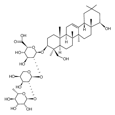 Soyasaponin II结构式