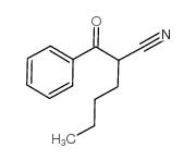 2-苯甲酰基己腈结构式