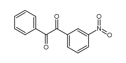 1-(3-nitrophenyl)-2-phenylethane-1,2-dione结构式