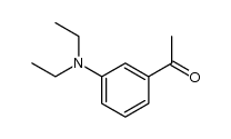 N,N-diethyl-3-acetylaniline Structure