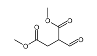 dimethyl 2-formylbutanedioate Structure