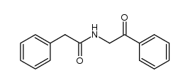 N-(phenacyl)phenylacetamide结构式