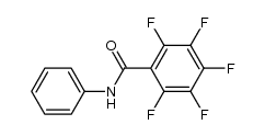 N-phenyl pentafluorobenzamide structure