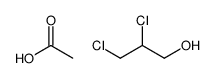 Acetic acid 2,3-dichloropropyl ester Structure