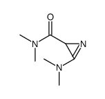 3-(dimethylamino)-N,N-dimethyl-2H-azirine-2-carboxamide结构式