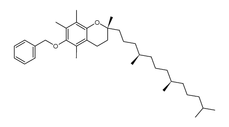 Vitamin E benzyl ether Structure