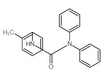 Urea,N'-(2-methylphenyl)-N,N-diphenyl- Structure