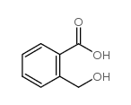 2-(羟基甲基)苯甲酸结构式