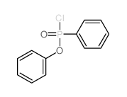 Phenyl-p-phenylphosphonochloridate结构式
