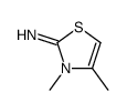 3,4-dimethyl-1,3-thiazol-2-imine Structure
