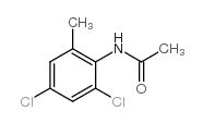 2,4-二氯-6-甲基乙酰苯胺结构式