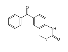 3-(4-benzoylphenyl)-1,1-dimethylurea Structure