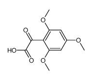 (2,4,6-trimethoxyphenyl)glyoxylic acid Structure