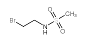 N-(2-溴乙基)甲烷磺酰胺结构式