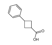 3-Phenylcyclobutanecarboxylic acid Structure