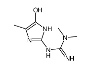 2-(4-hydroxy-5-methyl-1H-imidazol-2-yl)-1,1-dimethylguanidine Structure
