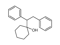 1-(1,2-diphenylethyl)cyclohexan-1-ol结构式