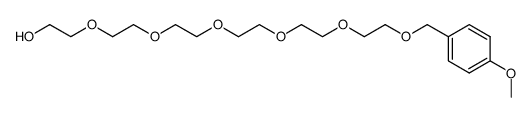 1-(4-methoxyphenyl)-2,5,8,11,14,17-hexaoxanonadecan-19-ol Structure